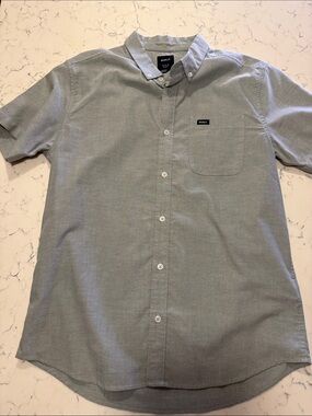 RVCA short sleeve button down shirt